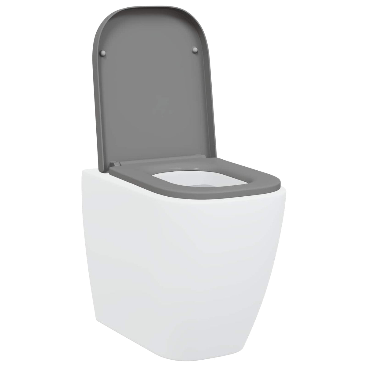 Toilet sæde Grå 47,5 x 35 x 3,6 cm Duroplast