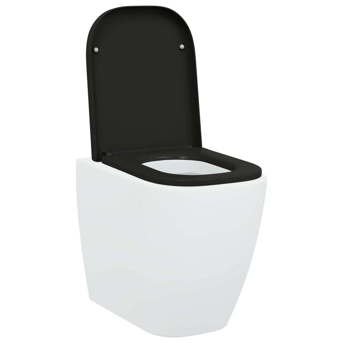 Toilet sæde Sort 47,5 x 35 x 3,6 cm Duroplast