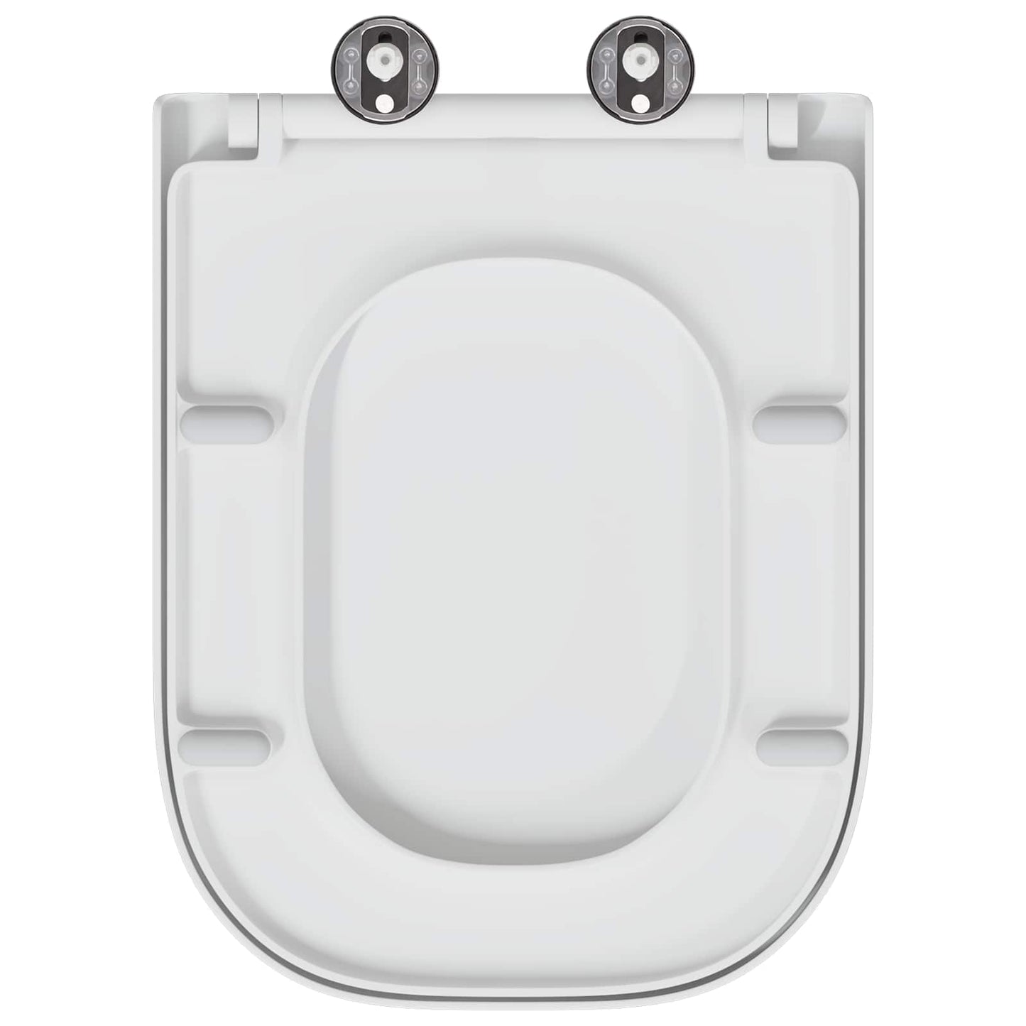Toilet sæde Hvid 47,5 x 35 x 3,6 cm Duroplast