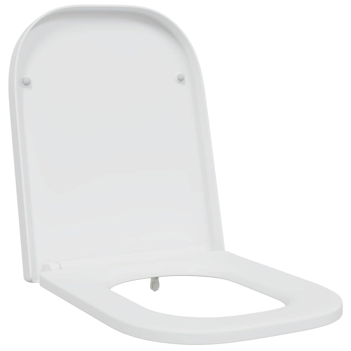 Toilet sæde Hvid 47,5 x 35 x 3,6 cm Duroplast