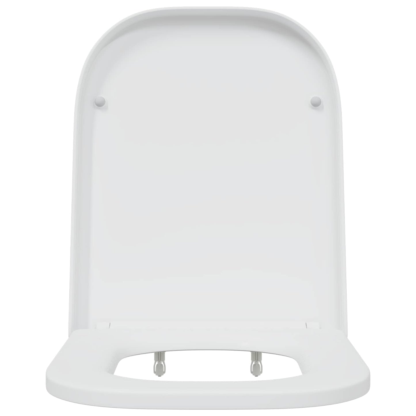 Toilet sæde Hvid 47,5 x 35 x 3,6 cm Duroplast