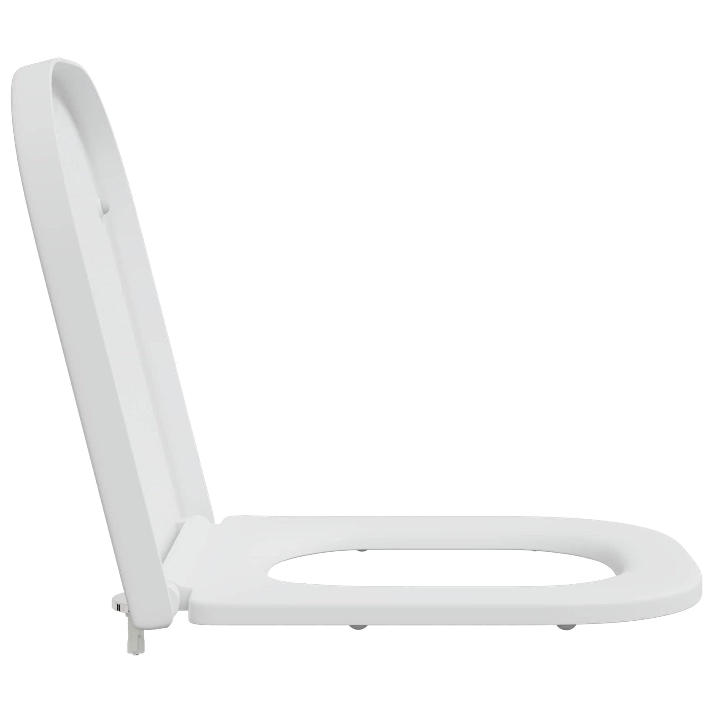 Toilet sæde Hvid 47,5 x 35 x 3,6 cm Duroplast