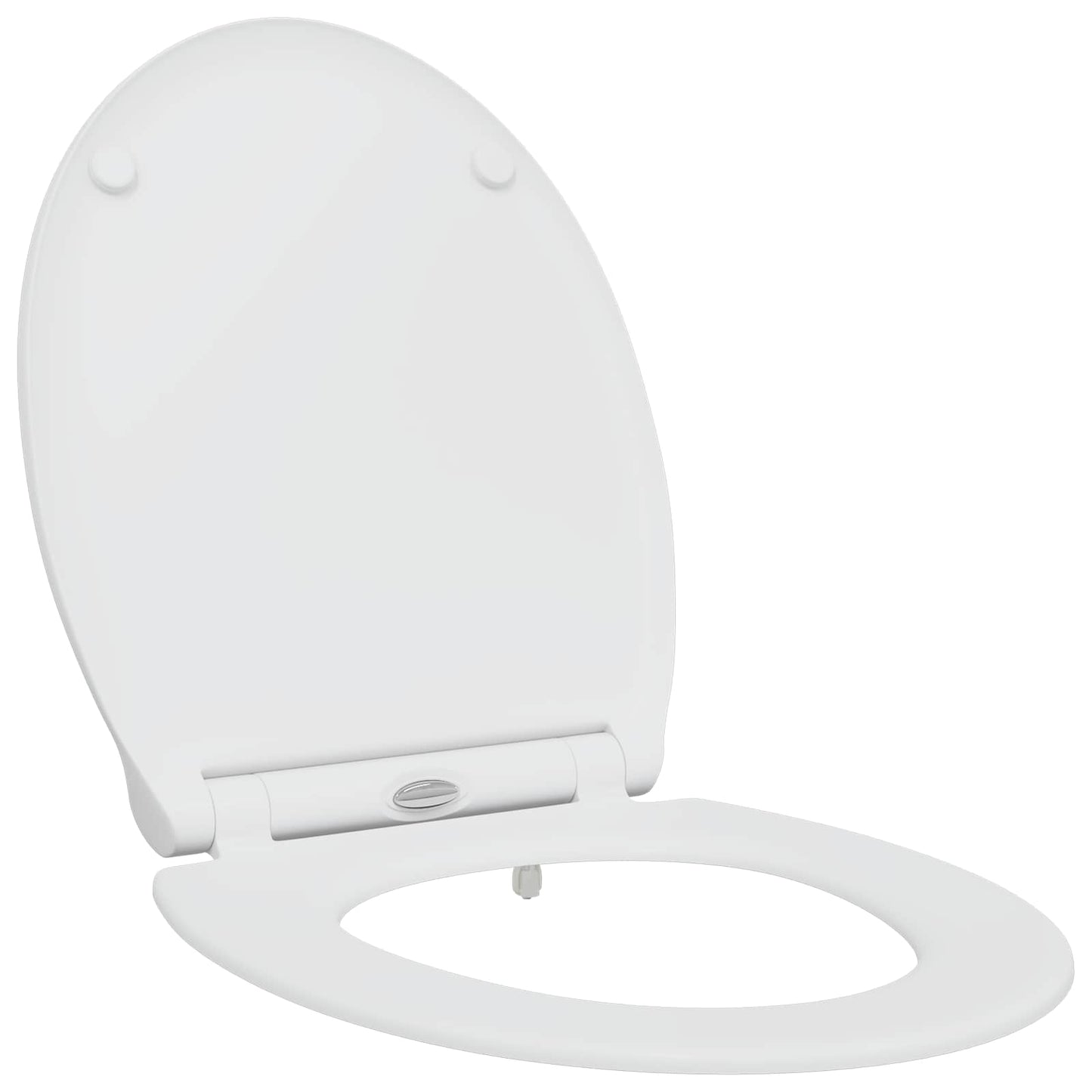 Toilet sæde Hvid 45,5 x 37,5 x 3,8 cm Duroplast