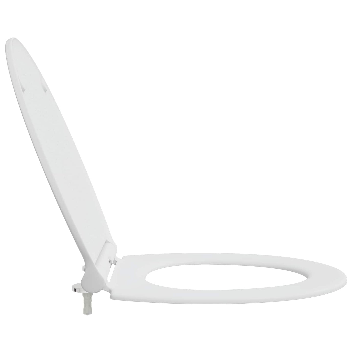 Toilet sæde Hvid 45,5 x 37,5 x 3,8 cm Duroplast