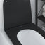Toilet sæde Sort 47 x 36 x 3,4 cm Duroplast