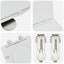 Toilet sæde Hvid 47 x 36 x 3,4 cm Duroplast