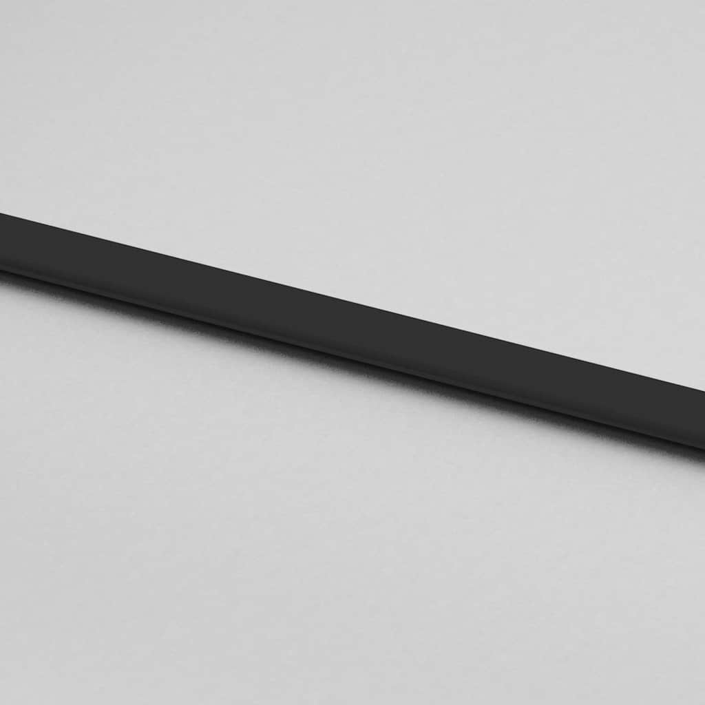 skydedør med hardwaresæt 90x205 cm sikkerhedsglas aluminium