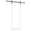 Skydedør ORKDAL Hvid og sort 93 x 232 cm