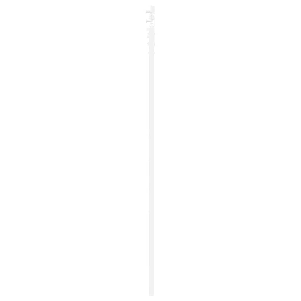 Skydedør ORKDAL Hvid 61 x 198,5 cm Massivt fyrretræ og glas