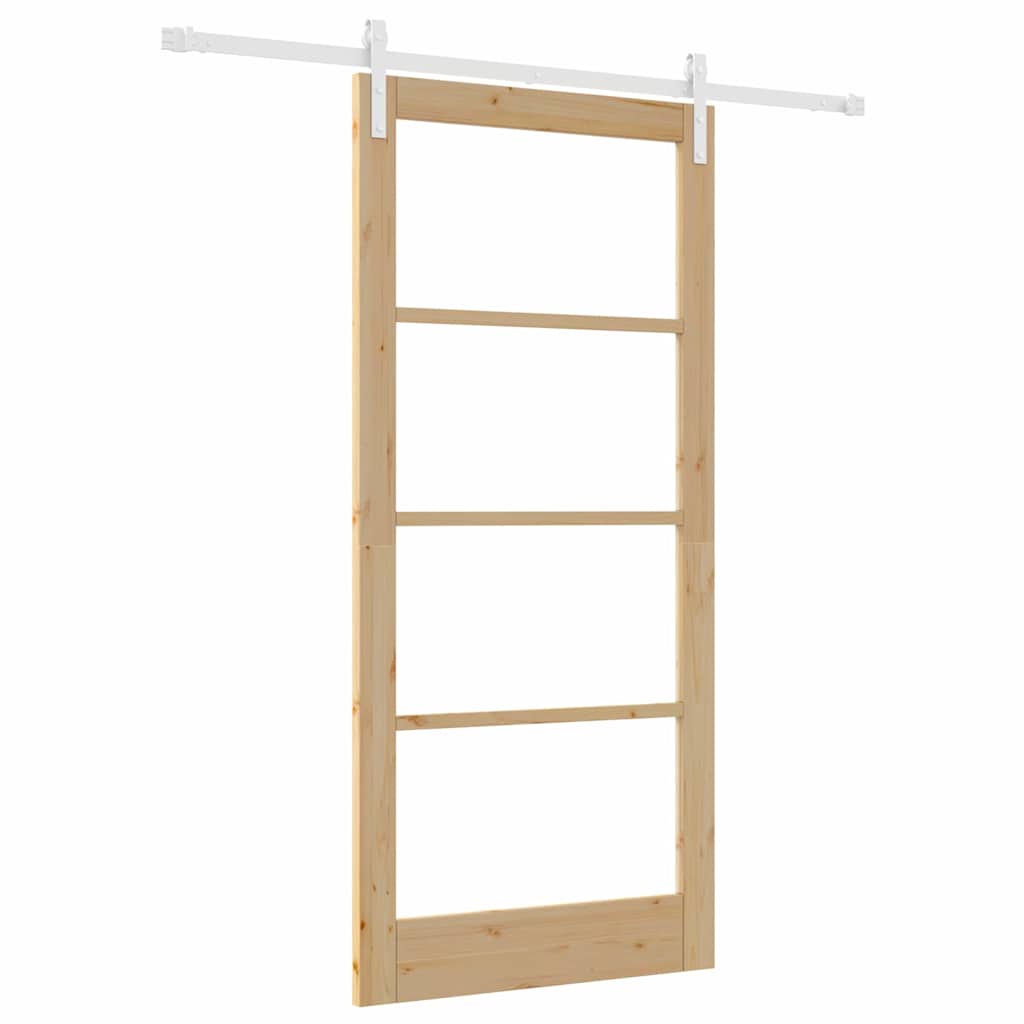 Skydedør ORKDAL Naturfarvet 93 x 202 cm