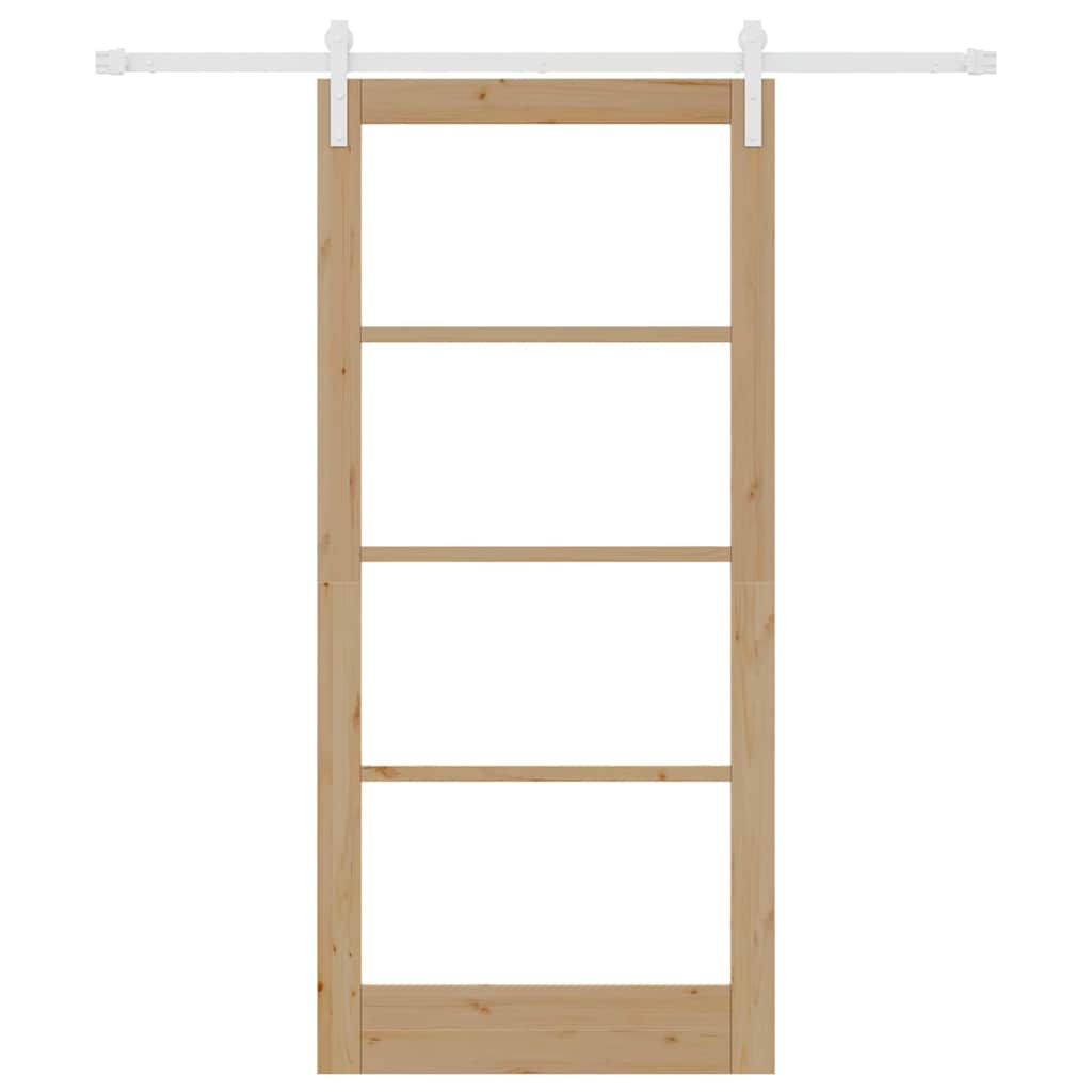 Skydedør ORKDAL Naturfarvet 93 x 202 cm