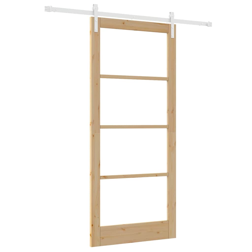 Skydedør ORKDAL Naturfarvet 93 x 211 cm