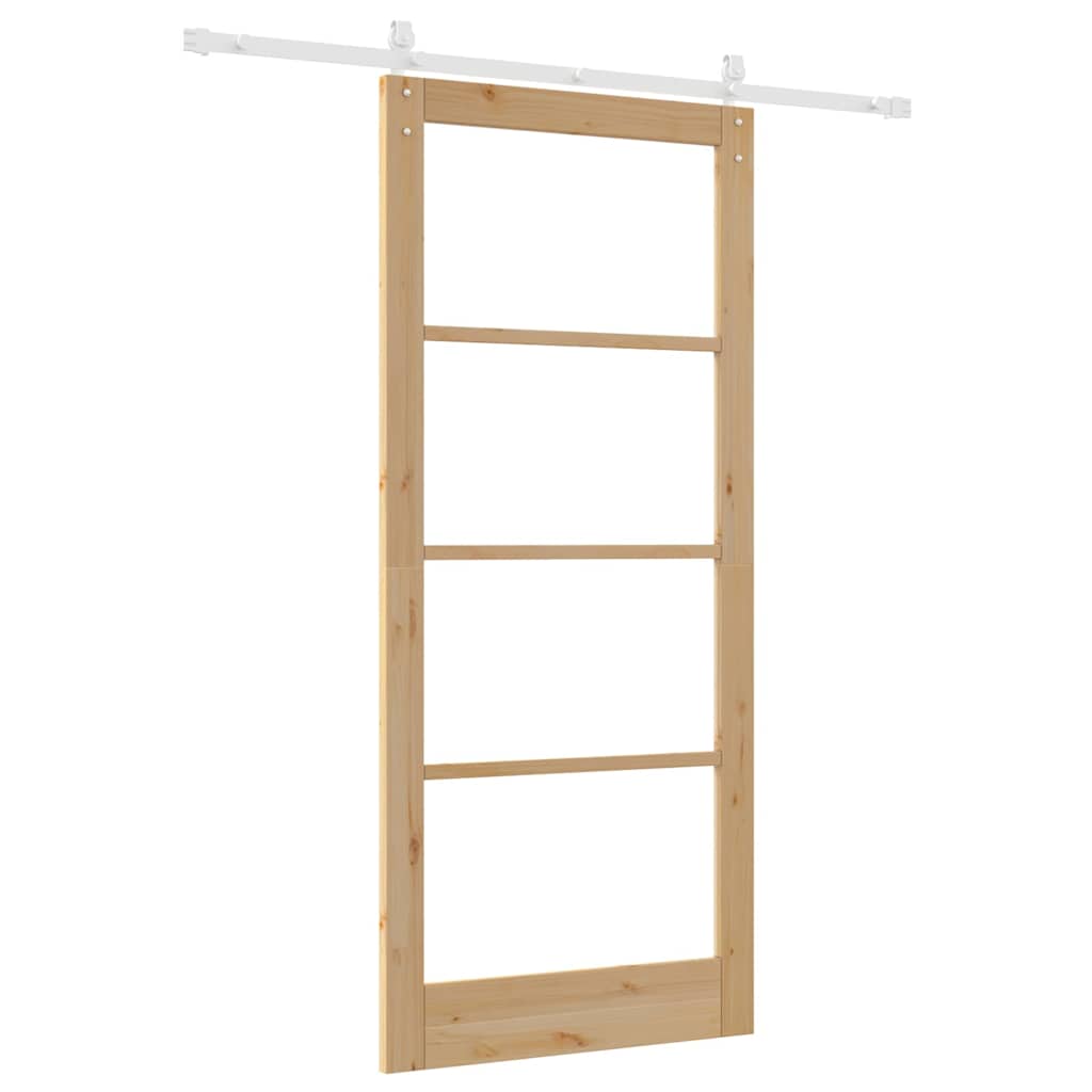 Skydedør ORKDAL Naturfarvet 93 x 211 cm