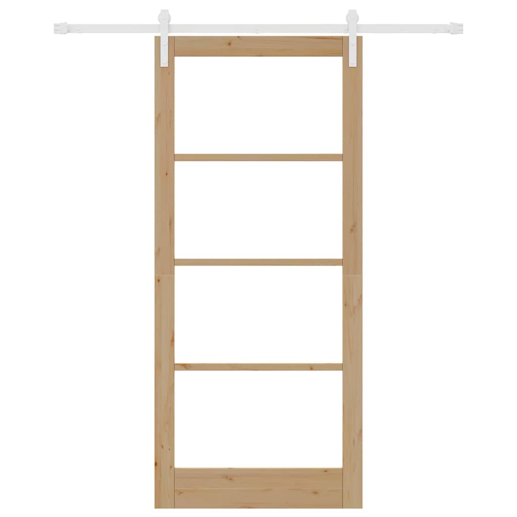 Skydedør ORKDAL Naturfarvet 93 x 211 cm