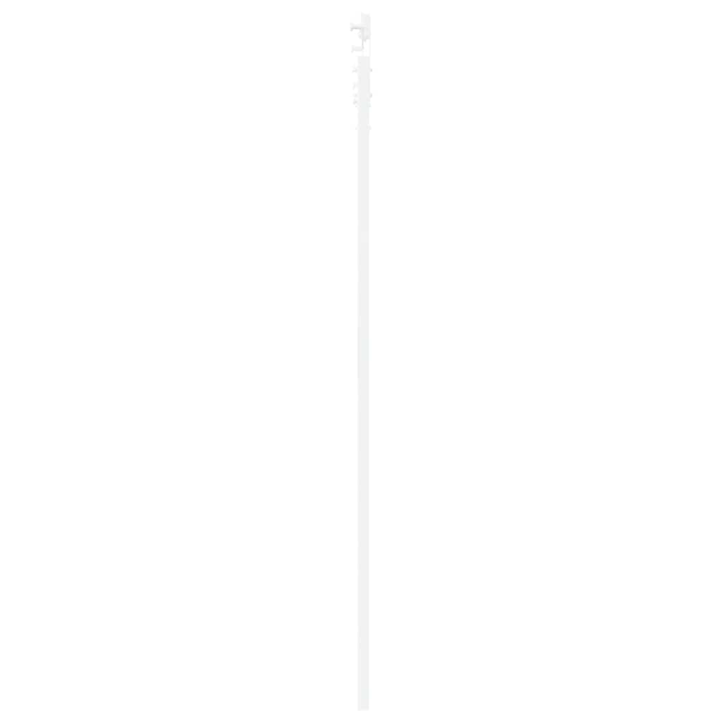 Skydedør ORKDAL Hvid 93 x 211 cm Massivt fyrretræ og glas
