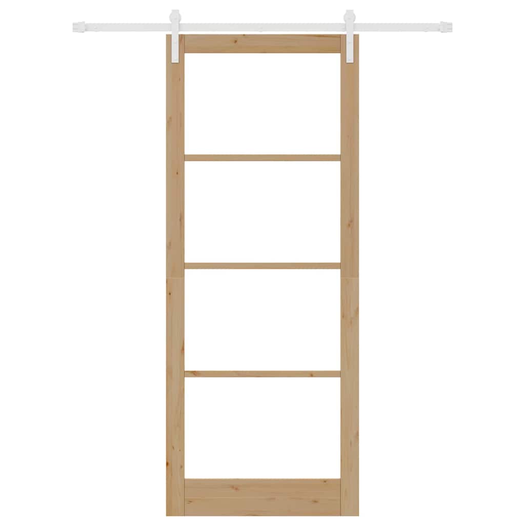 Skydedør ORKDAL Naturfarvet 93 x 232 cm
