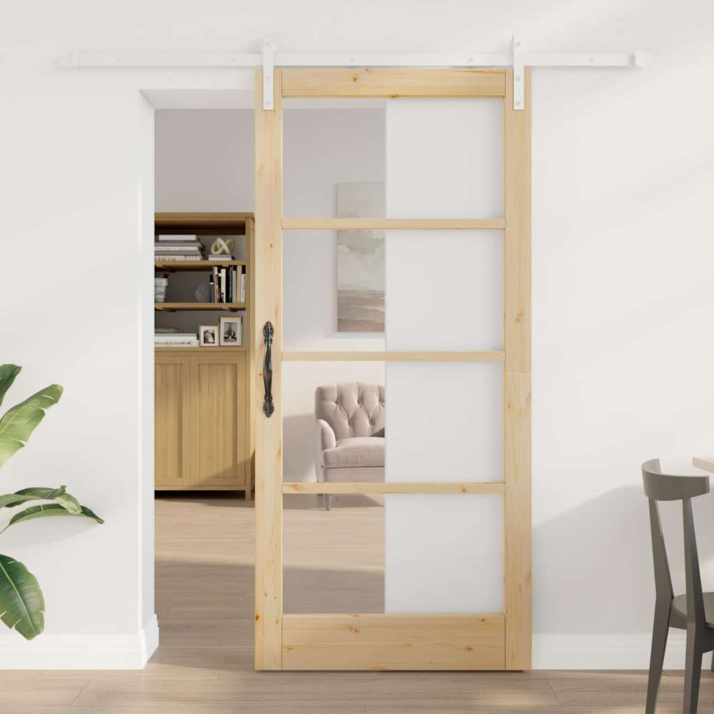 Skydedør ORKDAL Naturfarvet 93 x 202 cm