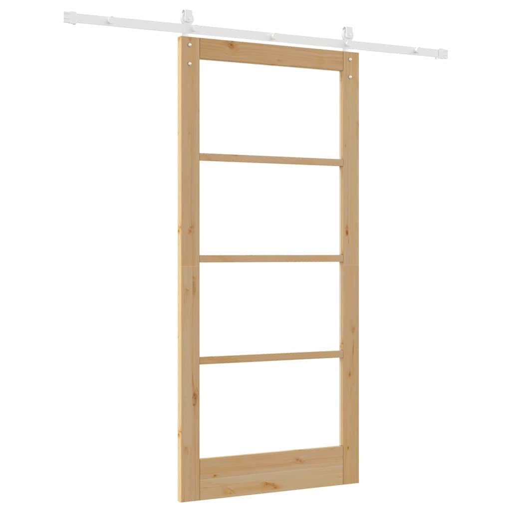 Skydedør ORKDAL Naturfarvet 93 x 202 cm