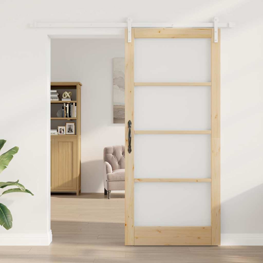 Skydedør ORKDAL Naturfarvet 93 x 211 cm