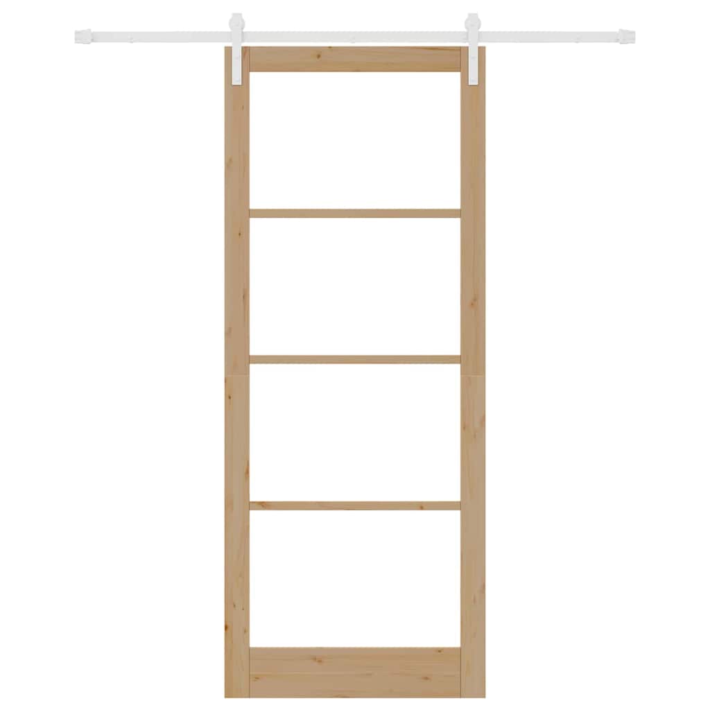 Skydedør ORKDAL Naturfarvet 93 x 232 cm