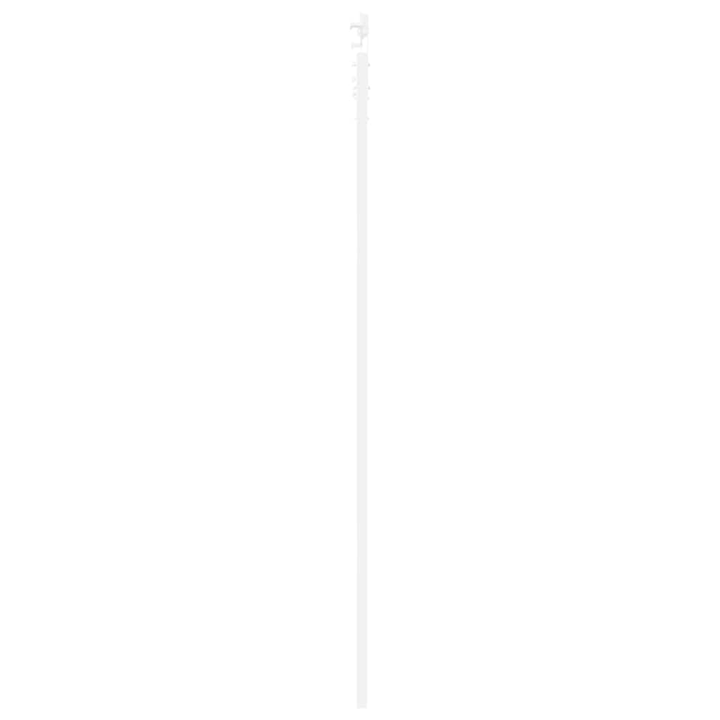 Skydedør ORKDAL Hvid 93 x 232 cm Massivt fyrretræ og glas