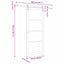 Skydedør ORKDAL Hvid 93 x 232 cm Massivt fyrretræ og glas