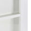 Skydedør ORKDAL Hvid 83 x 202 cm Massivt fyrretræ og glas