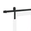 Skydedør ORKDAL Hvid 83 x 211 cm Massivt fyrretræ og glas