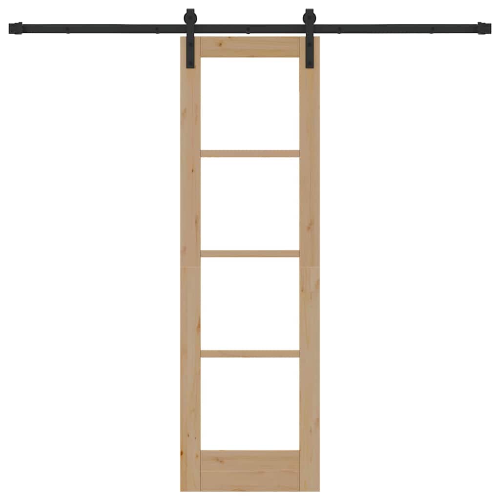 Skydedør ORKDAL Naturfarvet 61 x 198,5 cm