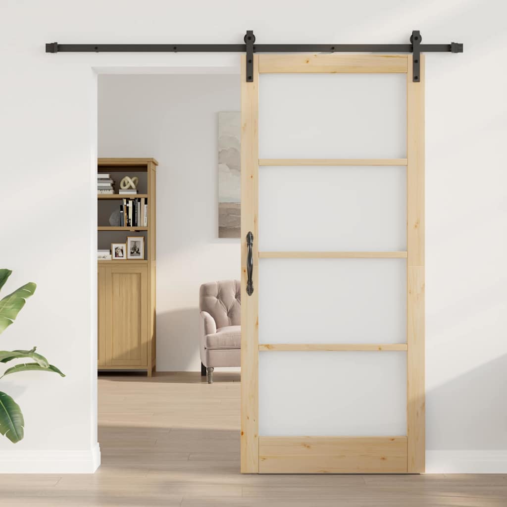 Skydedør ORKDAL Naturfarvet 93 x 211 cm