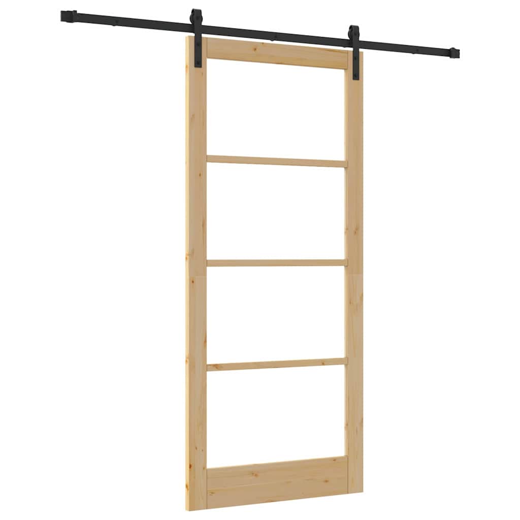 Skydedør ORKDAL Naturfarvet 93 x 211 cm