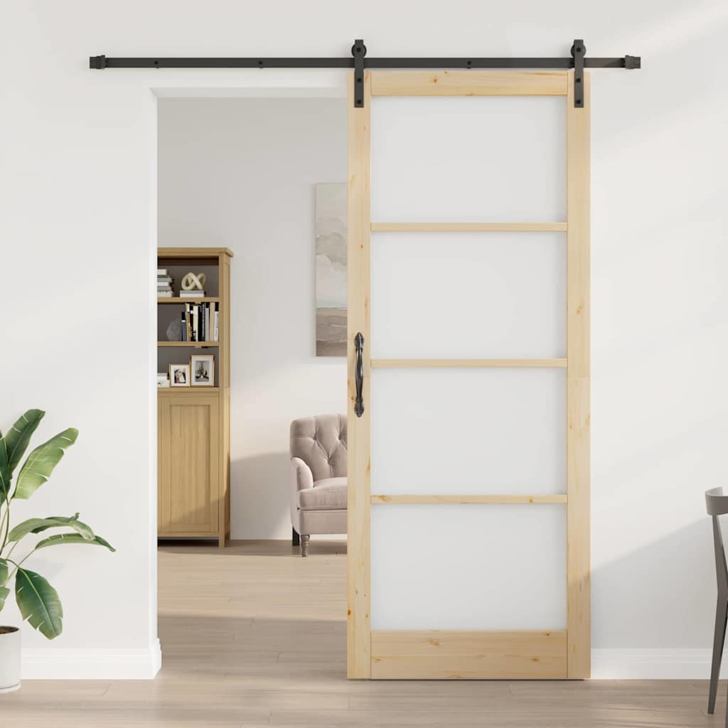 Skydedør Andet ORKDAL Brun 93 x 232 cm