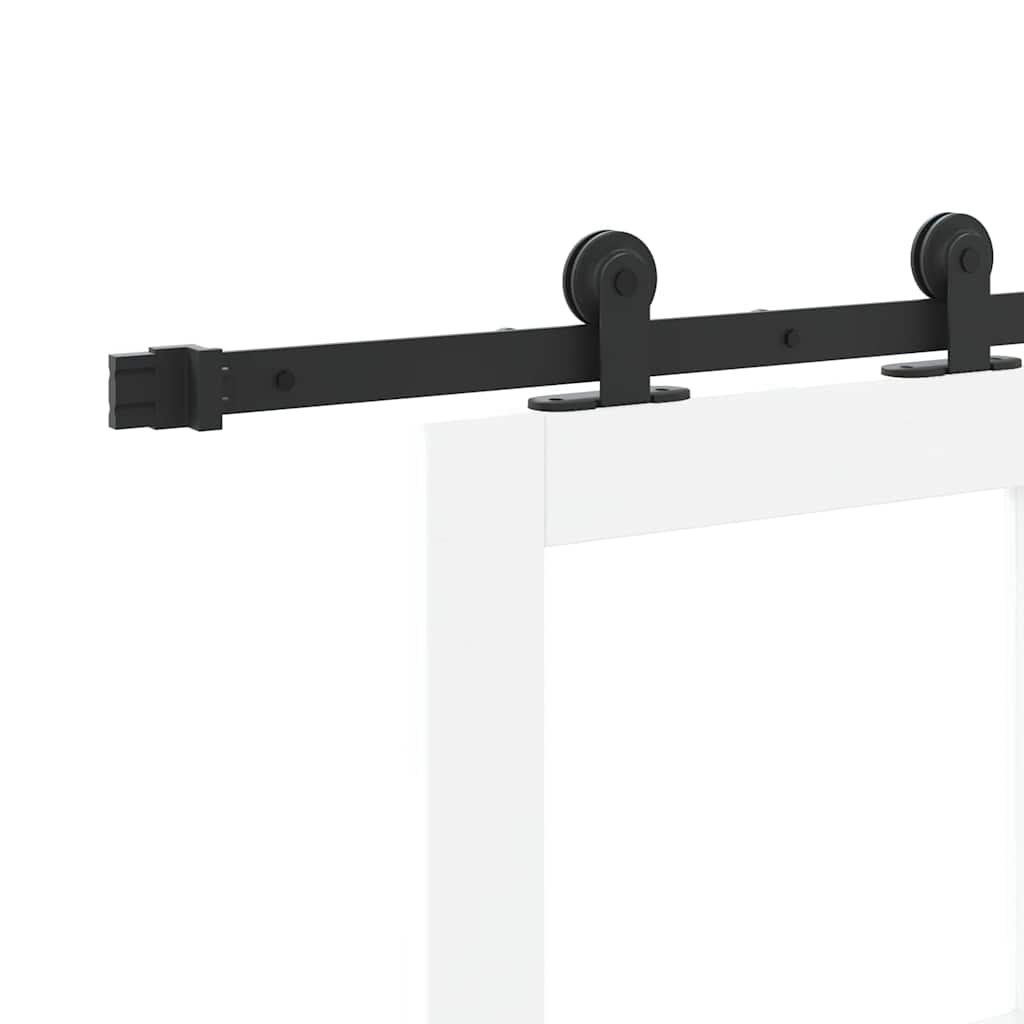 Skydedør ORKDAL 83 x 202 cm Massivt fyrretræ og glas