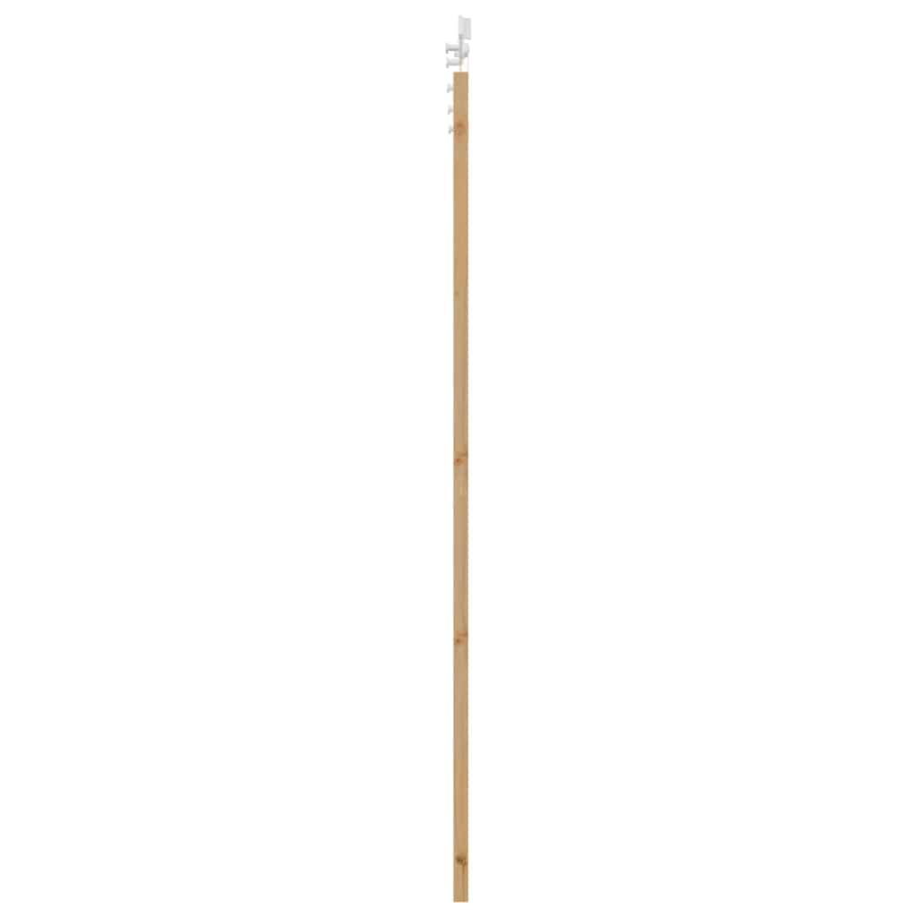 Skydedør ORKDAL 93 x 211 cm Massivt fyrretræ og glas