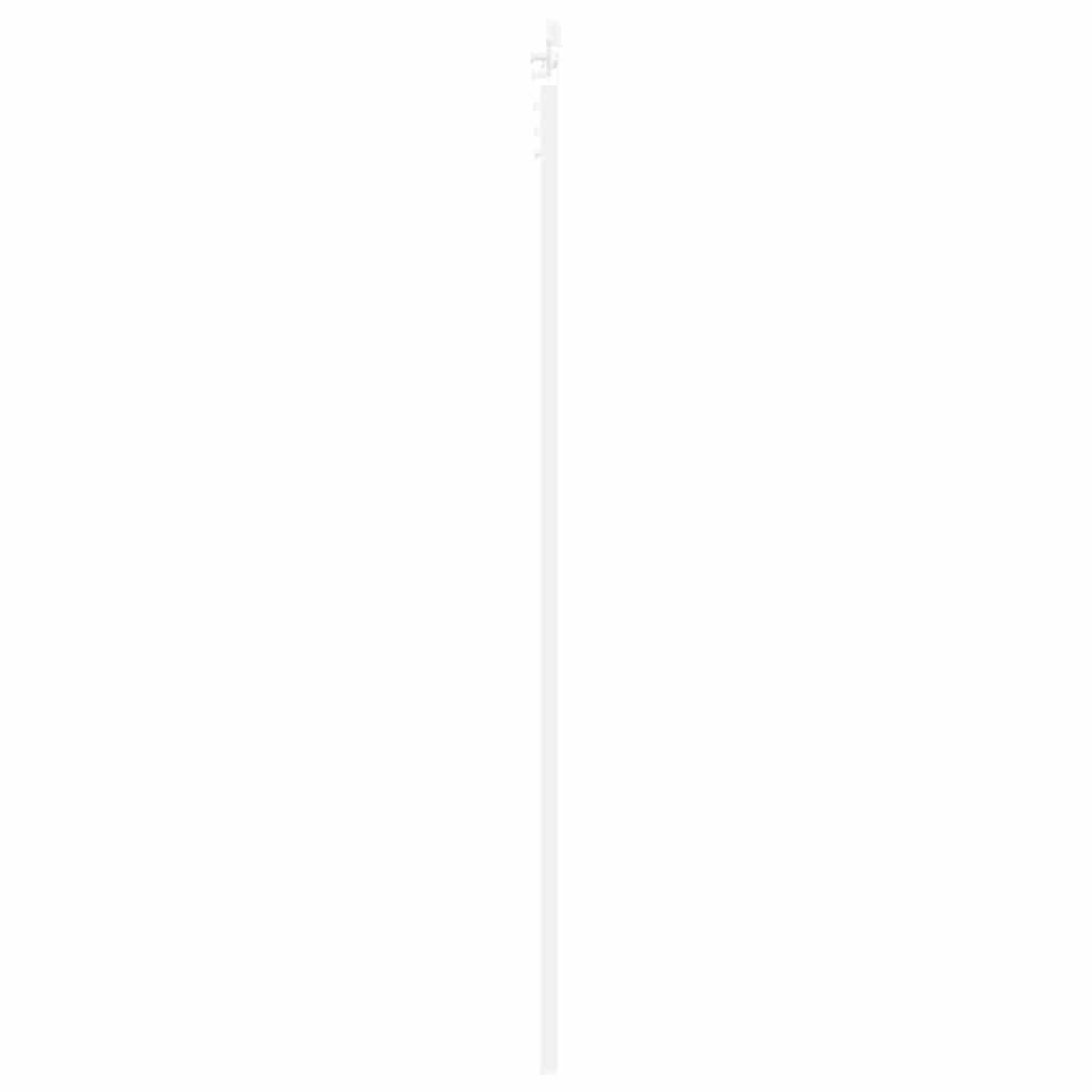 Skydedør ORKDAL 93 x 211 cm Massivt fyrretræ og glas Hvid