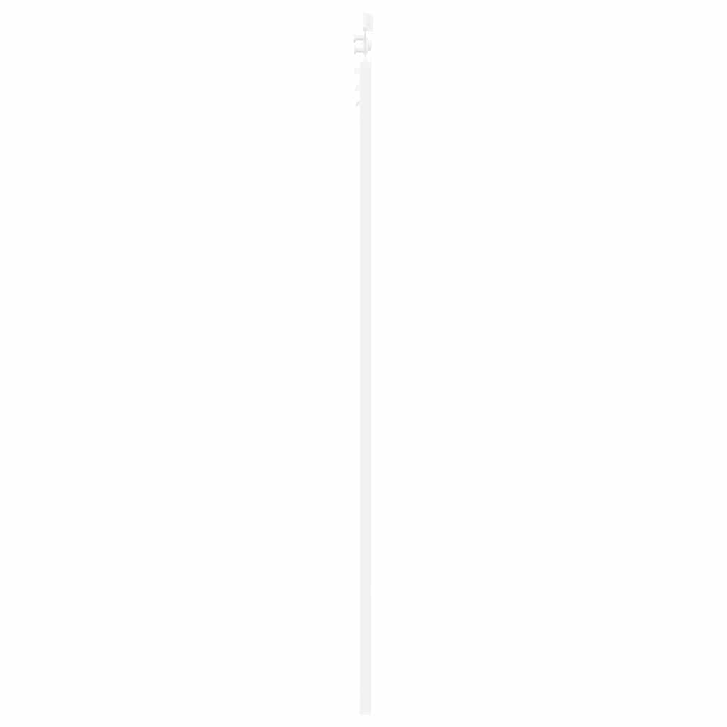 Skydedør ORKDAL 93 x 211 cm Massivt fyrretræ og glas Hvid
