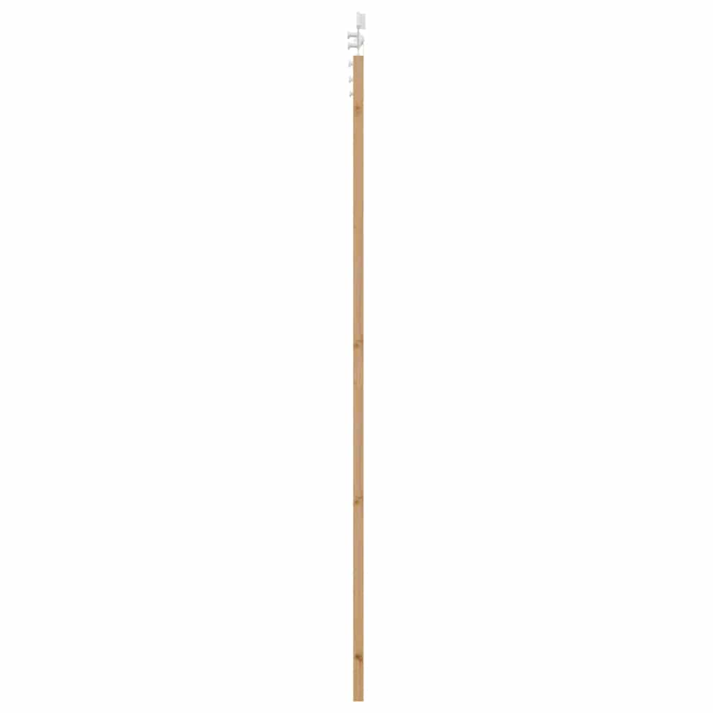 Skydedør ORKDAL 93 x 232 cm Massivt fyrretræ og glas