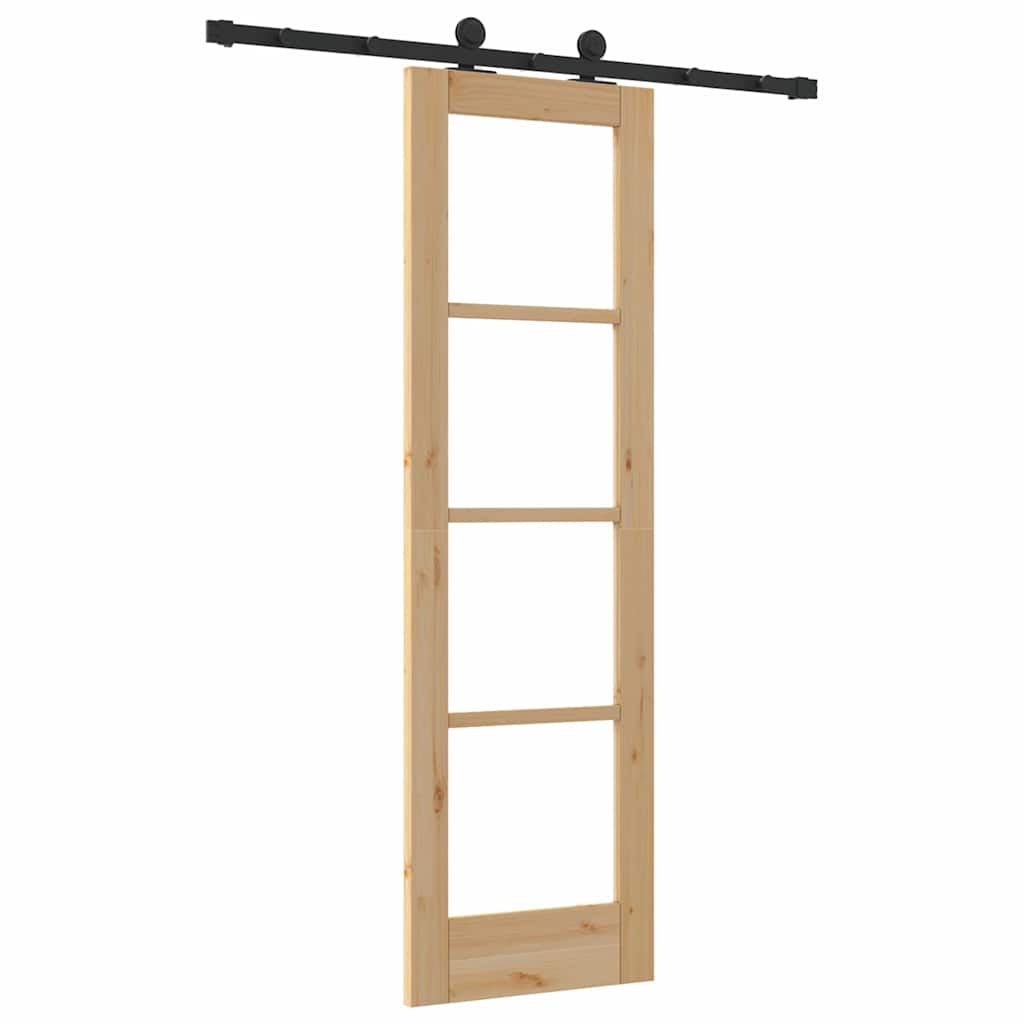 Skydedør ORKDAL Naturfarvet 61 x 198,5 cm