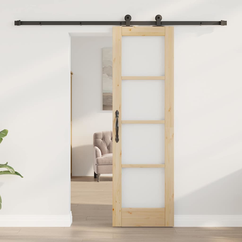 Skydedør ORKDAL Naturfarvet 61 x 198,5 cm