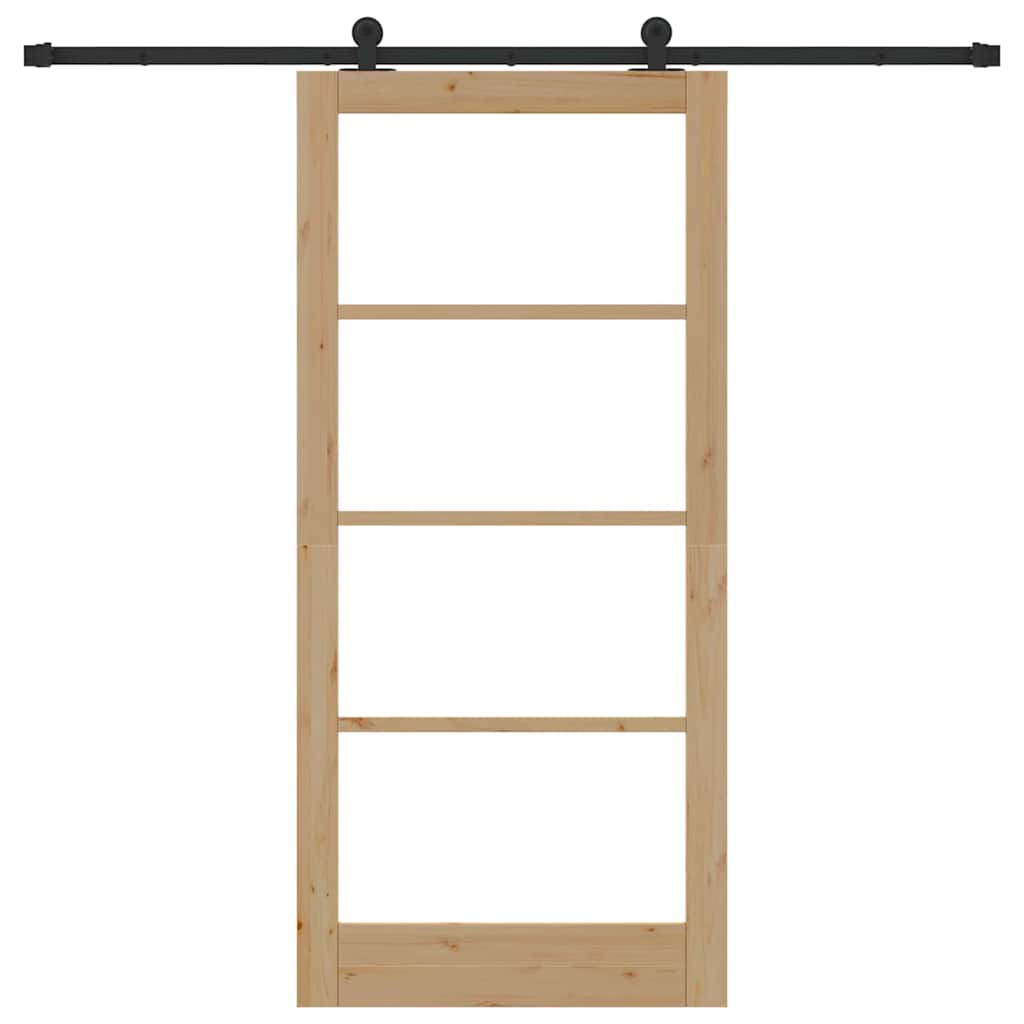 Skydedør ORKDAL Naturfarvet 93 x 202 cm