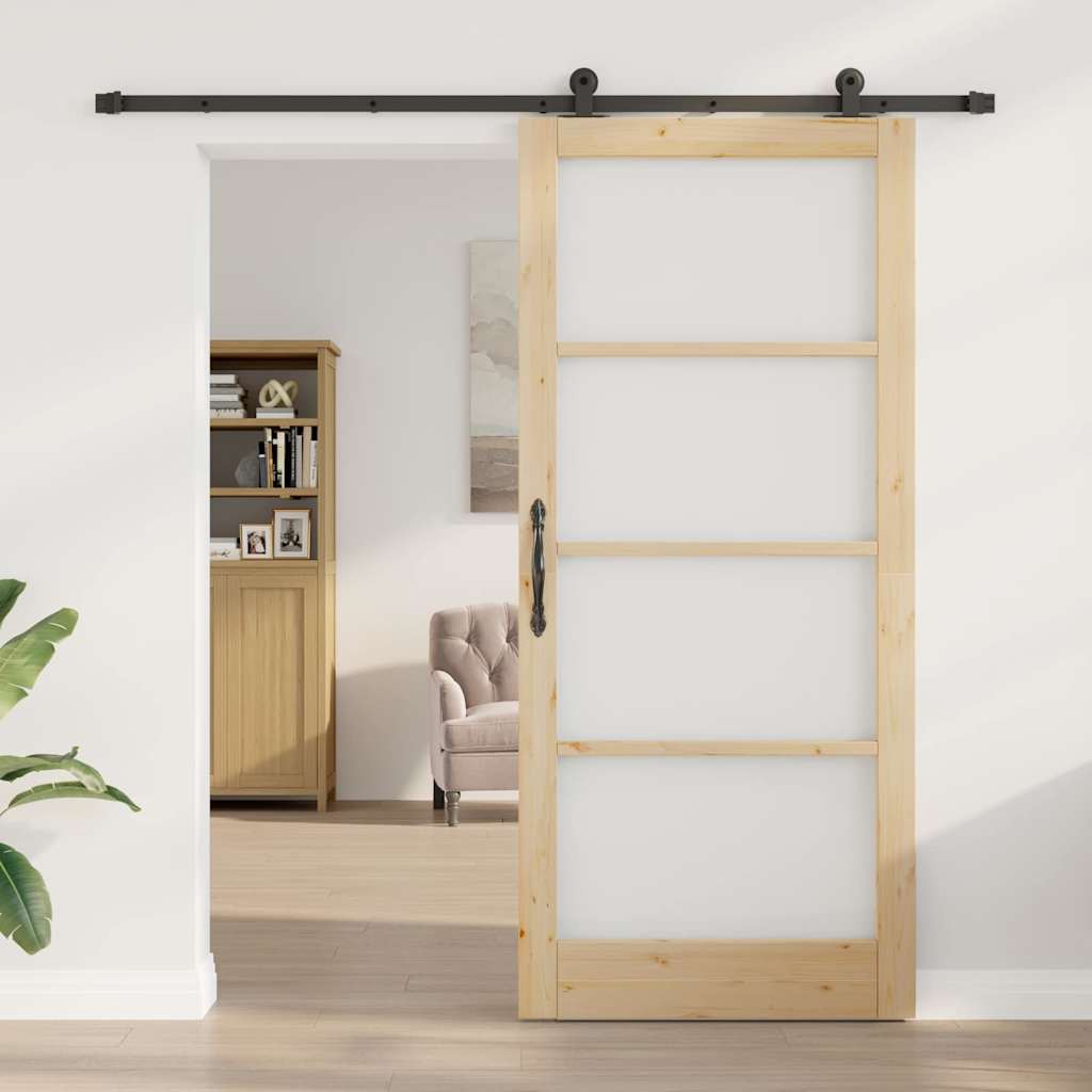 Skydedør ORKDAL Naturfarvet 93 x 211 cm