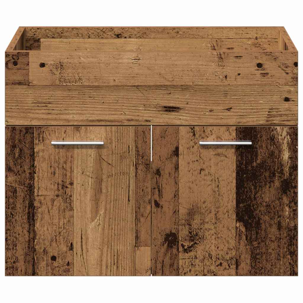 Badeværelsesskab Gammelt træ 60 x 38,5 x 46 cm Konstrueret træ