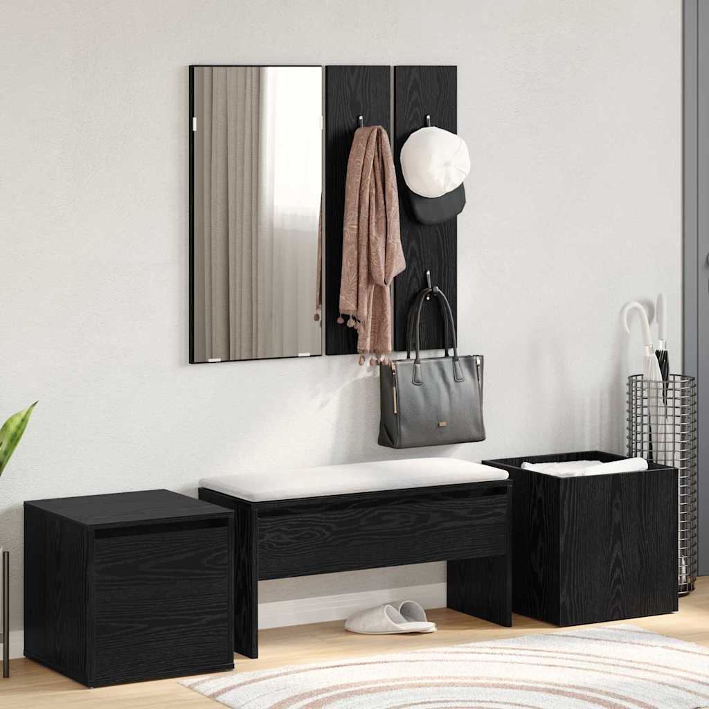 Entremøbelsæt 6 stk. 80 x 31 x 40 cm Konstrueret træ