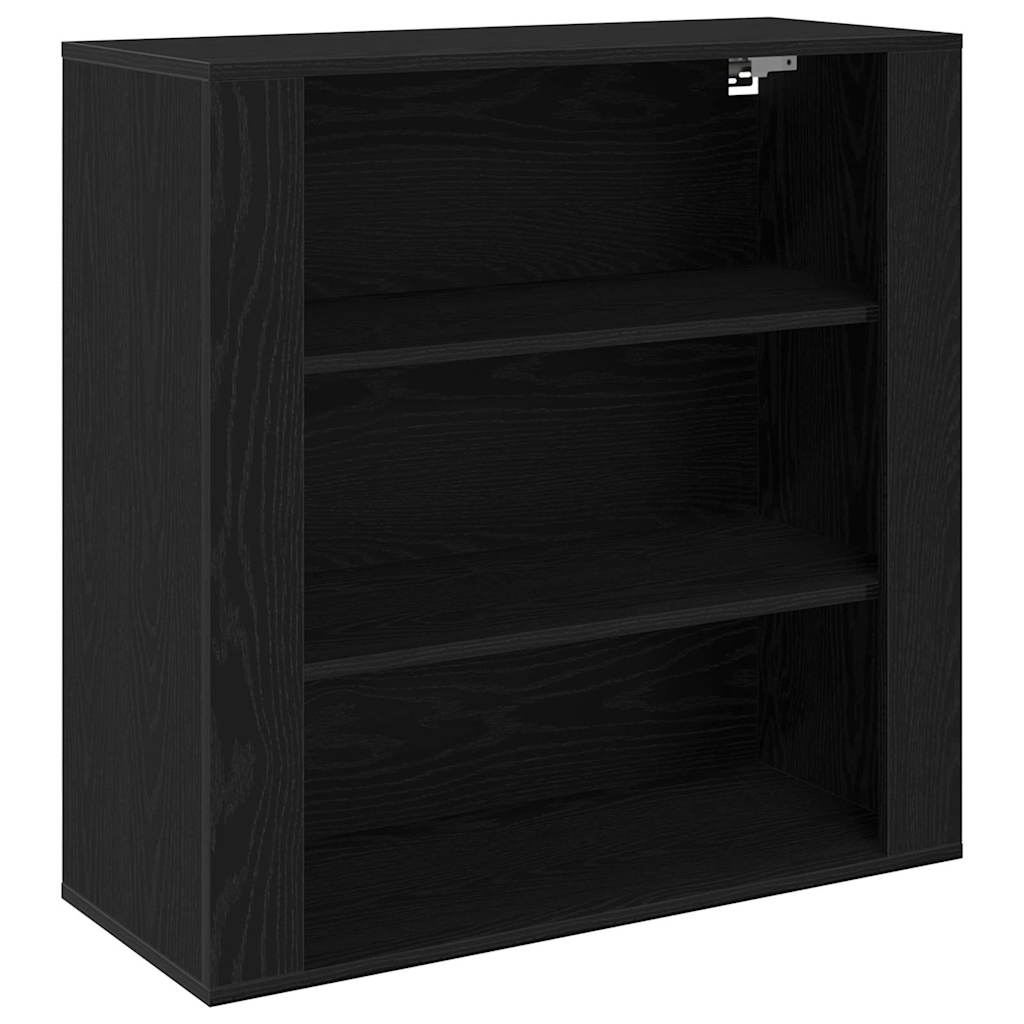 Highboard Sort eg 80 x 33 x 150 cm Konstrueret træ