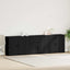 Sideboard Sort eg 240 x 33 x 70 cm Konstrueret træ