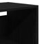 Highboard Sort eg 69,5 x 34 x 180 cm Konstrueret træ