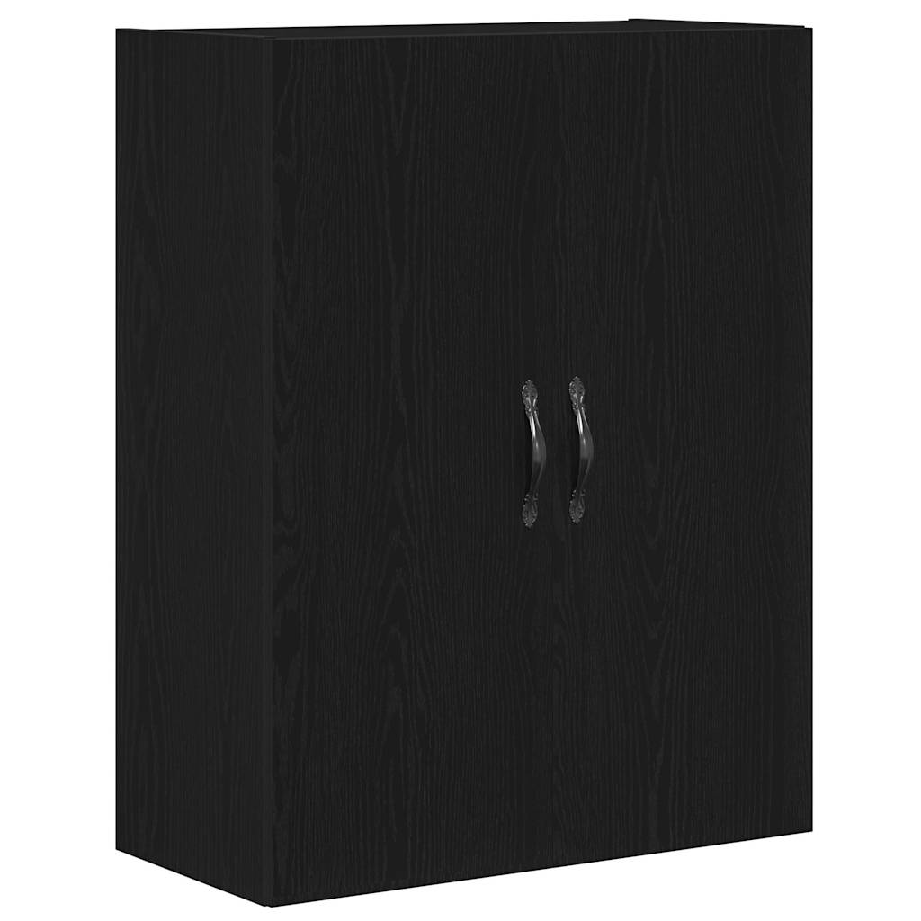 Highboard 2 stk. Sort eg 69,5 x 34 x 180 cm Konstrueret træ