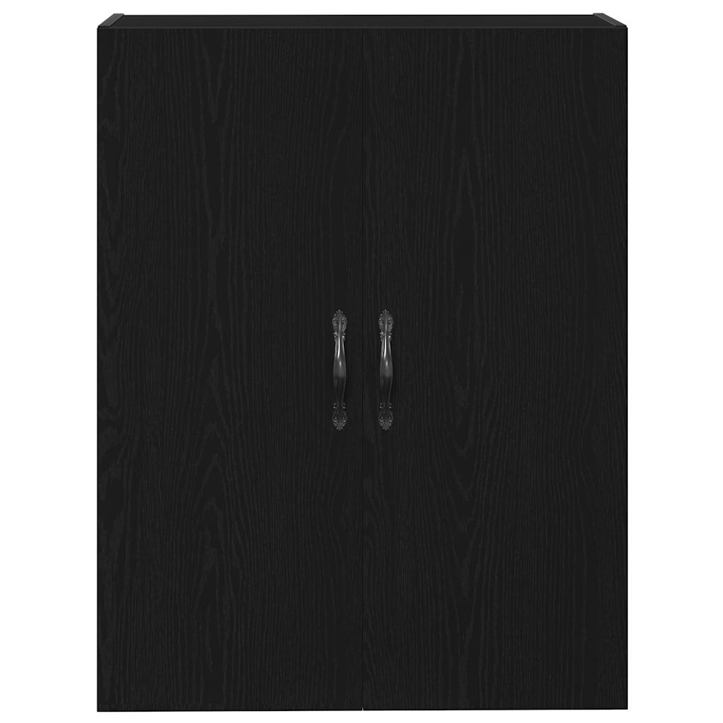 Highboard 2 stk. Sort eg 69,5 x 34 x 180 cm Konstrueret træ