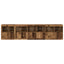 LED Sideboard Gammelt træ 283 x 37 x 67 cm Konstrueret træ