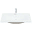 Badeværelsesskab Sort eg 90 x 38,5 x 46 cm Konstrueret træ
